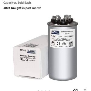 JARD Silver Motor Run Capacitor